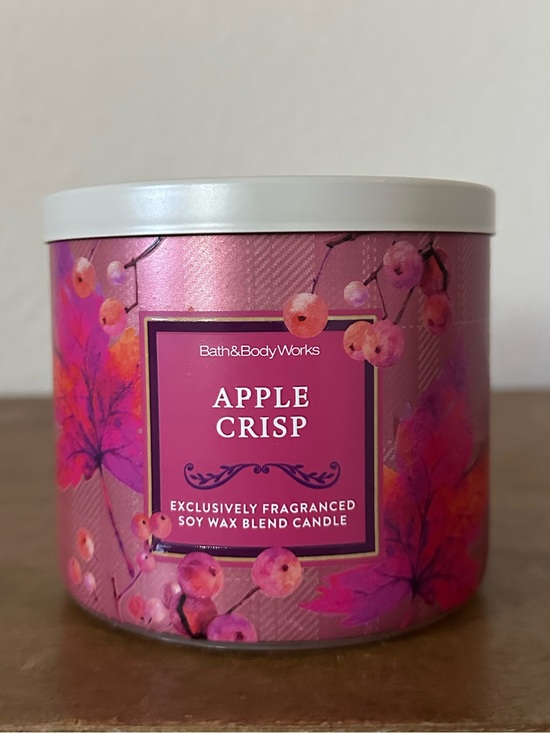 Bath & Body Works Other - NEW Bath & Body Works Apple Crisp 3 wick candle NEW